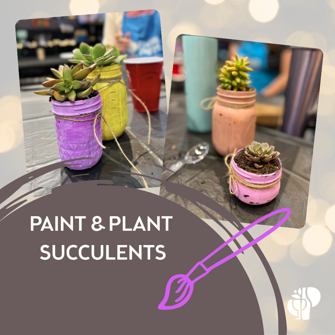 Paint and Plant Succulents